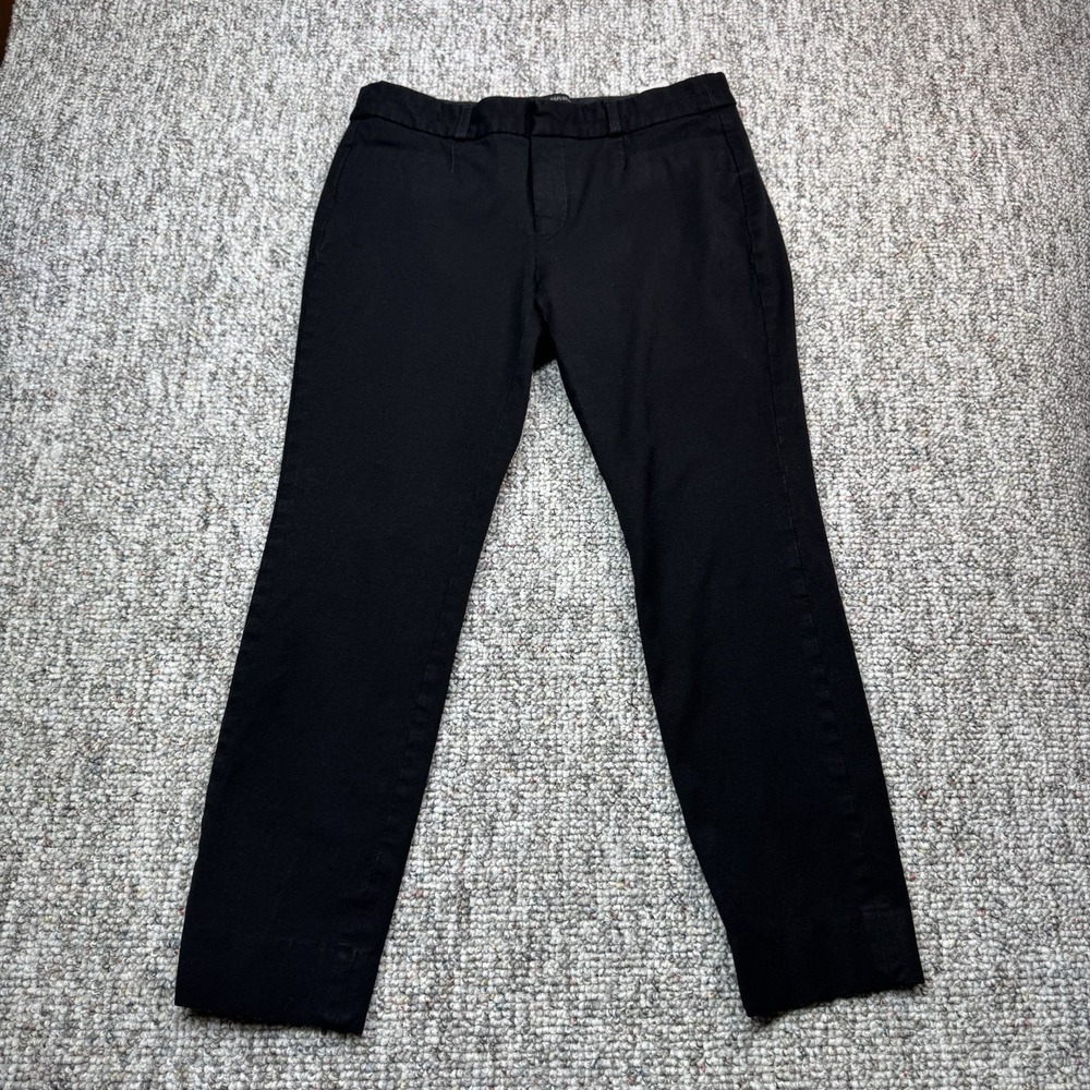 Banana Republic Sloan Pants Womens 4 Petite Fits 27x23 Dress Business Black